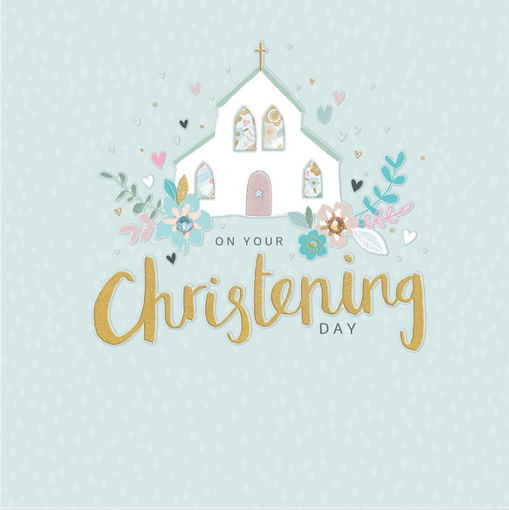 Picture of CHRISTENING DAY CARD